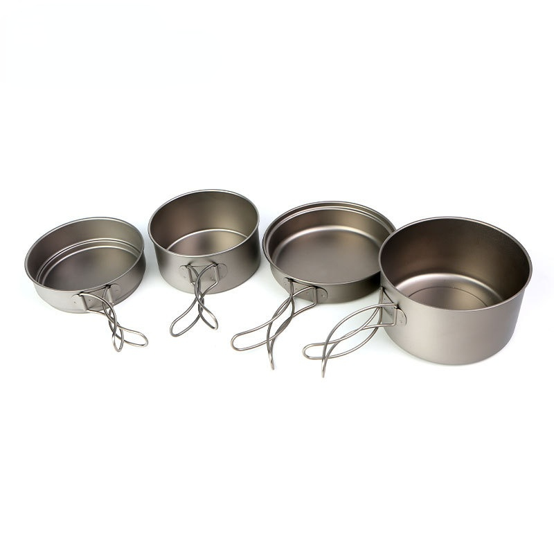650mlまたは1050mlセットポット組み合わせアウトドア - Camping Cooking Noodles のレビューと価格